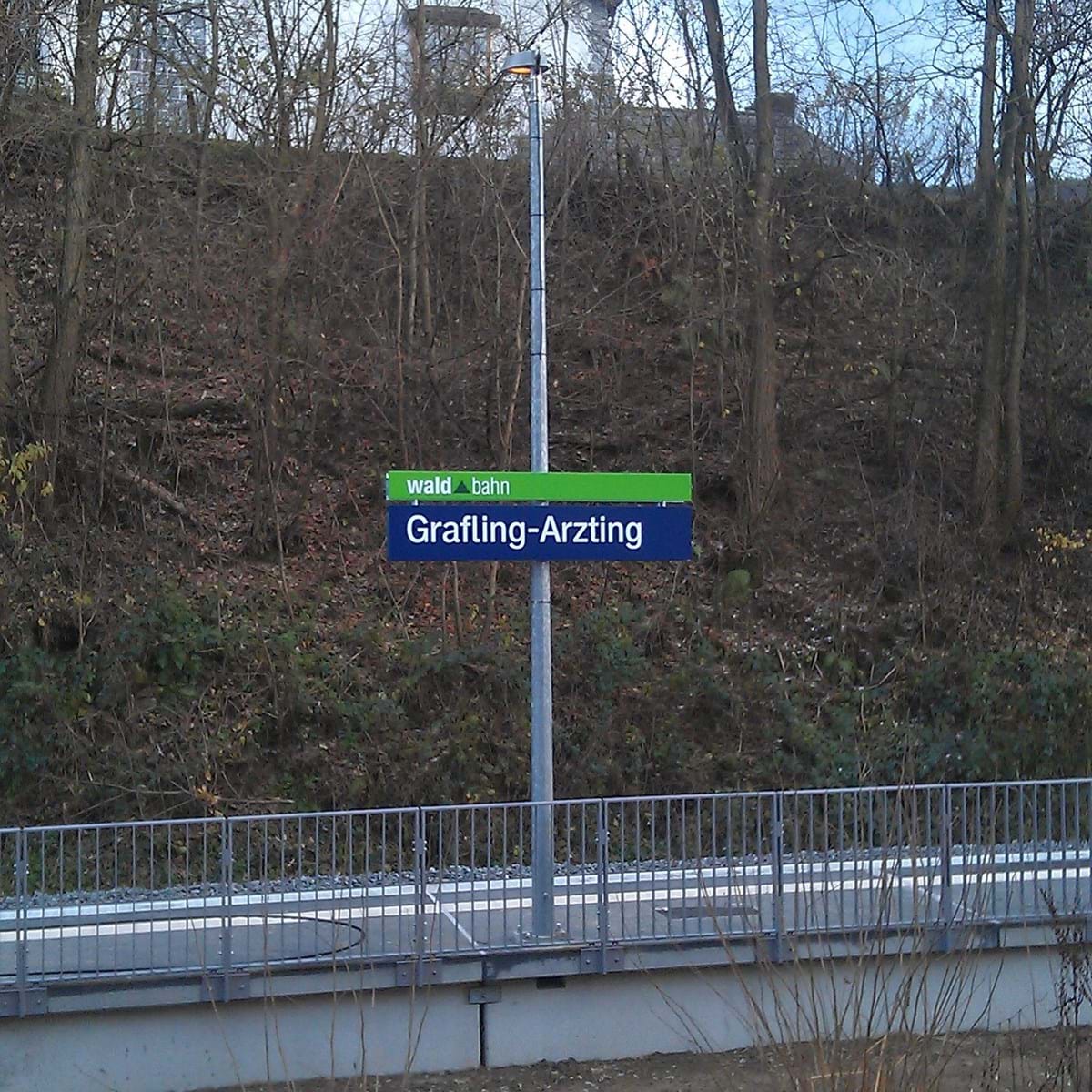 Bahnhaltepunkt Grafling-Arzting