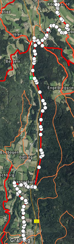 Wanderweg 11 - Zielwanderung Köckersried